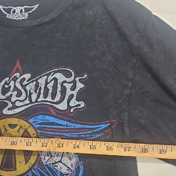 Aerosmith Black Graphic Tee - Short Sleeve - Picture 3 of 4